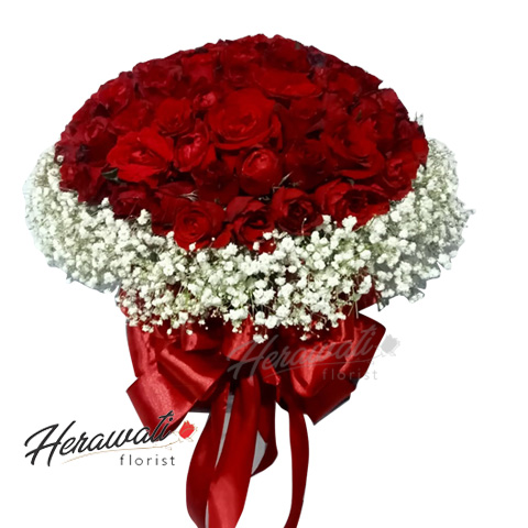 Bunga Valentine 4 hand bouquet - Hand Bouquet 003