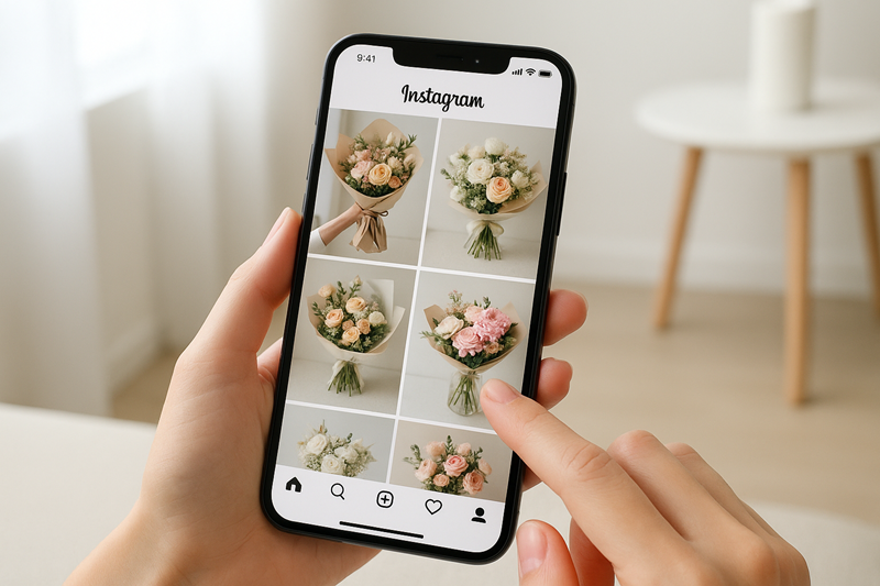 Instagram bunga estetis