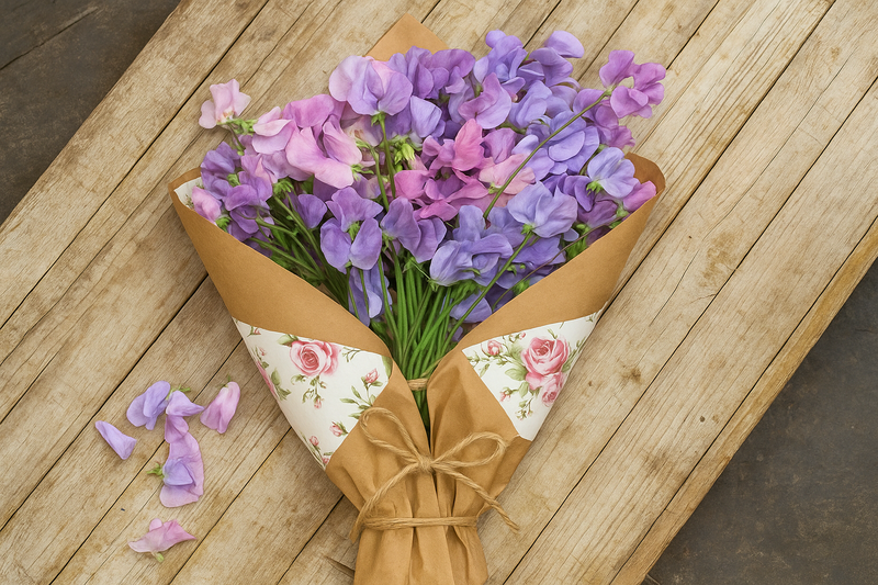 Buket Sweet Pea