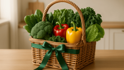 Parcel Sayur Sehat: Tren Hadiah Kekinian untuk Gaya Hidup Modern 3 Parsel sayur elegan