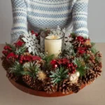 Aksen natural untuk dekorasi Natal