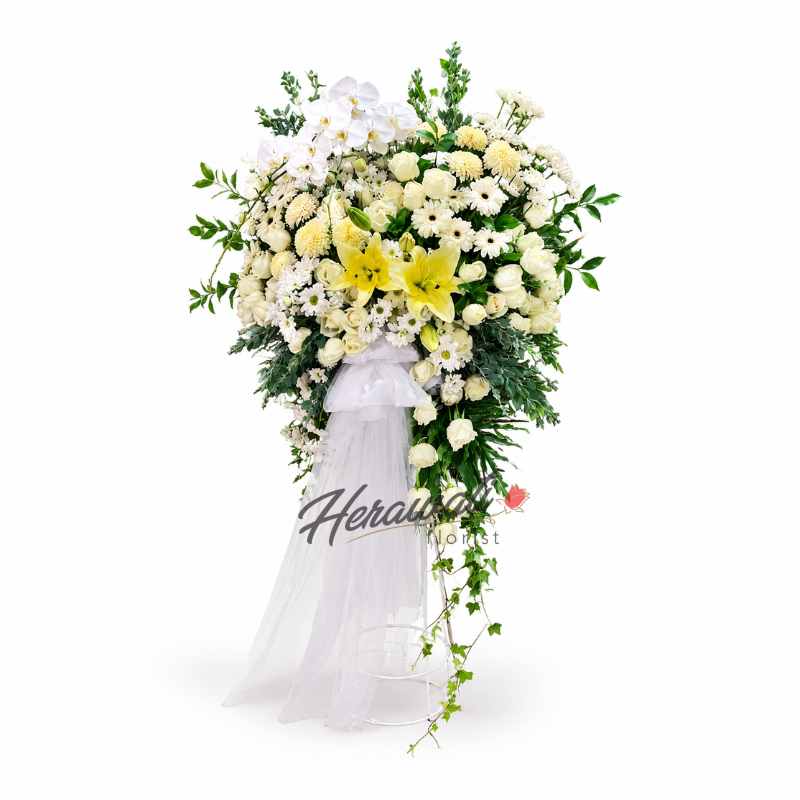 standing flower duka anggrek